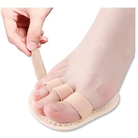 PEDIMEND™ Fabric Hammer Toe Protector Insoles | Ball of Foot Pain Cushion | Metatarsal Pad | Triple Toes Straightener for Hammer/Crooked & Overlapping Toes | Prevent Foot Burning | Foot Care