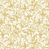 20 Napkins Elegant Tendril Gold Wedding Pattern Festival Celebration 33