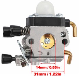 ZAMDOE FS80R Carburetor for Stihl FS85 FS85R FS80 FS72 FS74 FS75 FS76 FS85RX HS72 HS74 HS75 HS76 HS80 HS85 HL75 FH75 FC75 FC85 KM80 HT70 HT HT 75 RasentTrimmer with Air Filter Tuning Kit
