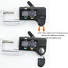 Digital Display Thickness Gauge Detachable Horizontal Thickness Measuring Tool for