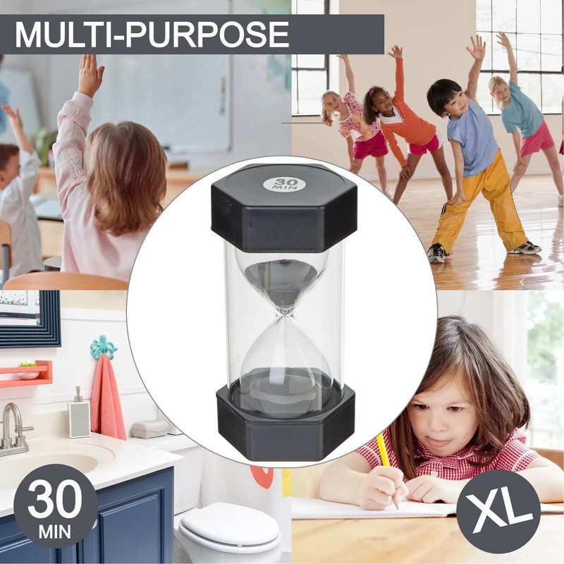 Jumbo Sand Timer for Kids- Colorful and Attractive-Easy to Operate-