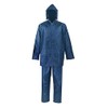Polyester Rain Suit, 2 Pc Medium Blue