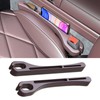 2PCS Car Seat Gaps Filler Leakproof Plugging Strips with Storage