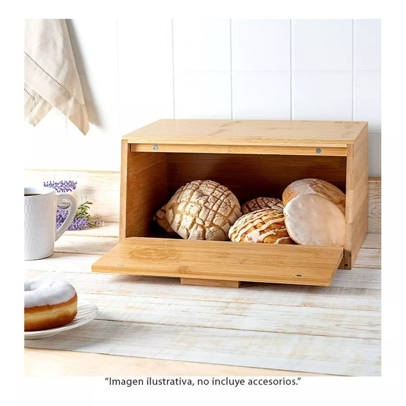 HOMESTYLO Panera De Bambu Ecologica Resistente Diseño Clásico