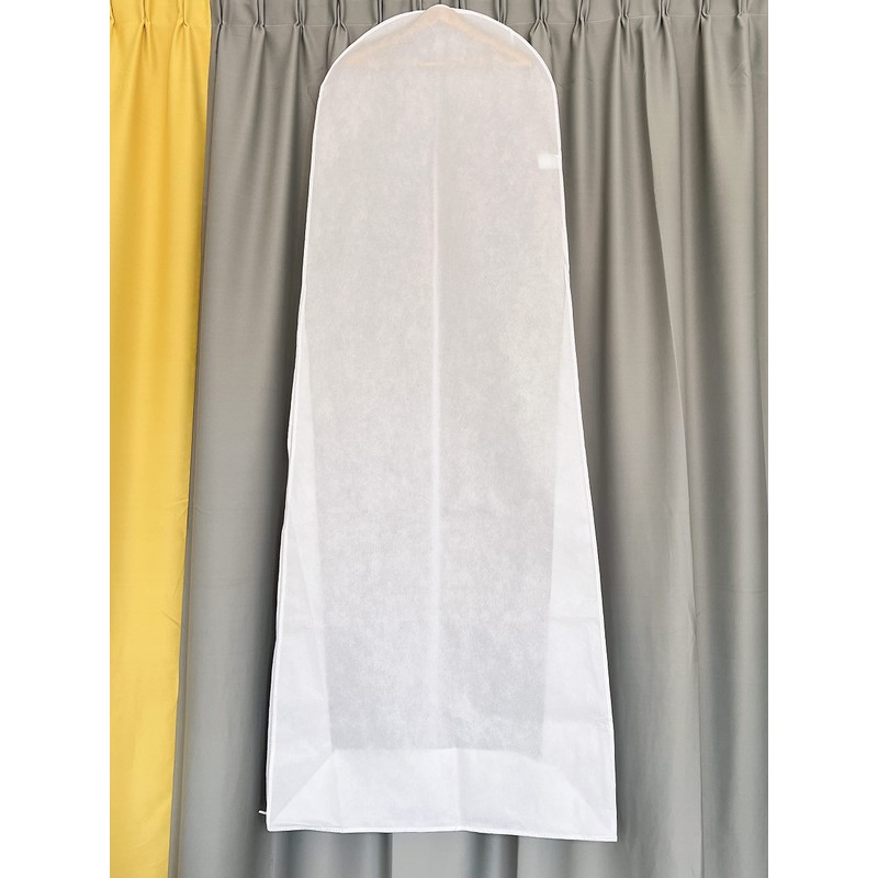 Gabkey Hanging Wedding Dress Bridal Gown Garment Cover Storage Bag