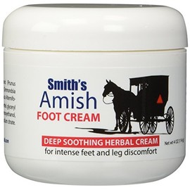 Smith's Amish Foot Cream Deep soothing herbal cream for intense foot and leg discomfort including burning, cramping & restlessness sensations