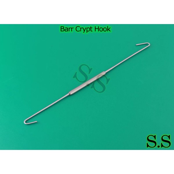 S.S Barr Crypt Hook 10" Surgical Instruments