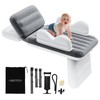 Abdtech Inflatable Toddler Airplane Bed: Safe & Soft - Portable