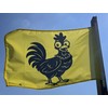 Funny Chicken Flag 90 x 60 cm Yellow