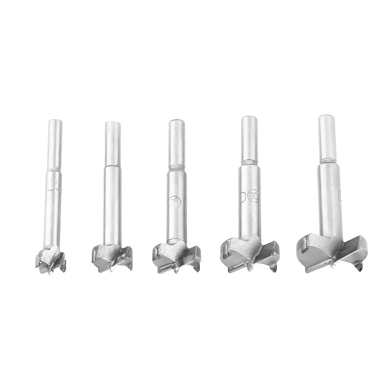 16pcs Cemented Carbide Forstner Drill Bits Woodworking Boring Flat Wood