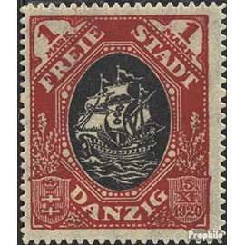 Gdansk 58 Favor devaluation with Puncture, Perforation Possibly. Errors 1921 Cog (Stamps for Collectors) seafaring