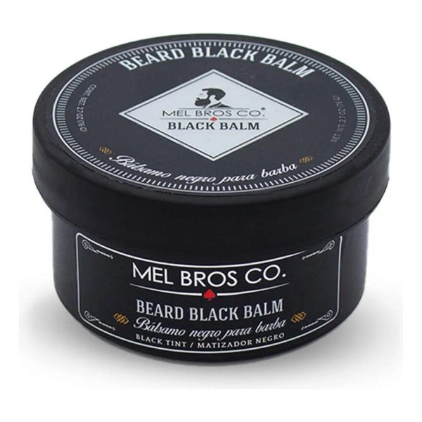 Mel Bros Co. - Bálsamo Negro Para Teñir Barba Y