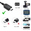 Cámara de espejo retrovisor 4K actualizada 2024, cámara de salpicadero