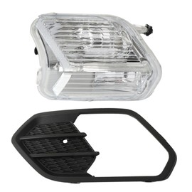 Front Bumper Fog Lights Replacement for 2017 2018 Escape Kuga Lamp+Cover LH Left Side