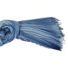 Ella Jonte Men's Striped Tie Dye Style Scarf Blue or