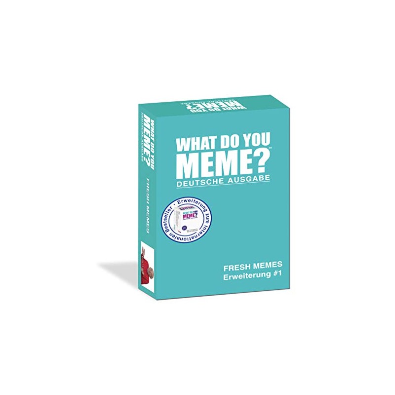 HUCH! What Do You Fresh Memes #1 Party Game, German