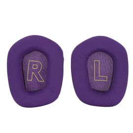 Ear Pads Professional Sound Insulation Headset Ear Cushion Replacement with Soft Breathable Mesh for G733 Headset Purple