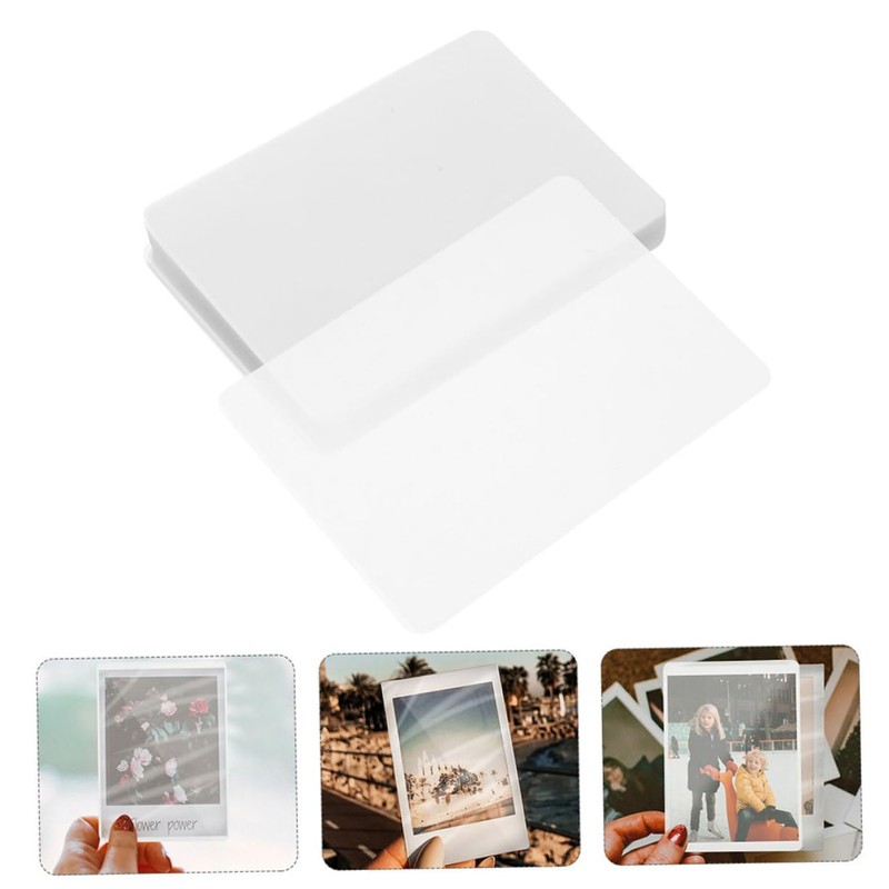 jojofuny 200 Sheets Sheet Photo Laminating Pouches Thermal Laminating Film