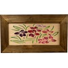 Hidden Gun Storage Cabinet with Flowers Scene - Secure Wall