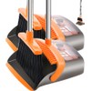 2-Pack is More economical,Upgraded Broom and Dustpan,with 52" Long Handle,