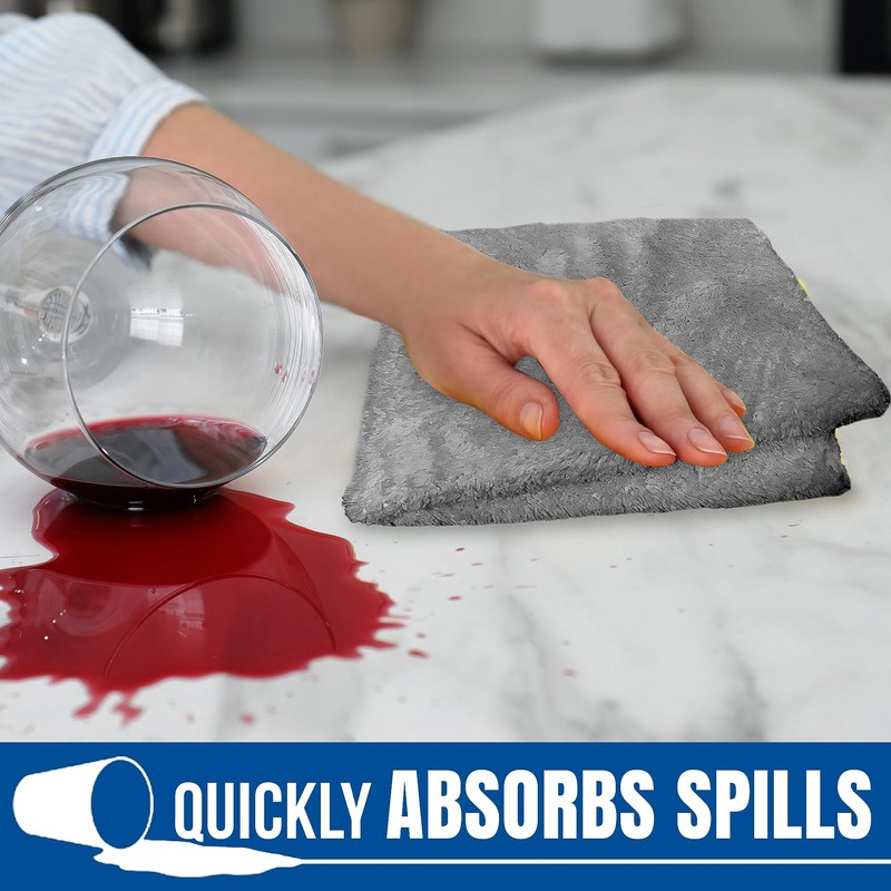 Towelogy® Super Absorbent Microfibre Cloth | Absorbs Over 10 Times