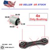 2MPLASTIC Rear Control Lateral Trans Arm Bushing Set 14 Bushing