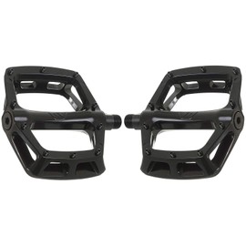 Dmr V8 V2 MTB Pedals - Black/Flat Mountain Biking Bike Bicycle Cycling Cycle Riding Ride Wide Platform Sticky Grip Pin Downhill Freeride Trail Dirt Jump Pedal Lightweight Accessories