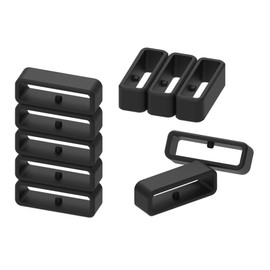Ruentech Ersatz-Verschlussring Kompatibel mit Polar Grit X/Polar Vantage M Gps Smartwatch-Anschluss Sicherheitsbandschließe Keeper 10 Pack