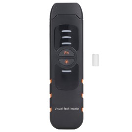 Visual Fault Locator 30KM VFL Support FC SC ST Interface 3 Gear Ergonomic Fiber Light Test Pen with Lighting