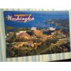 THE PACIFIC NORTHWEST aerial view CHROME POST CARD UNIVERSITY OF
