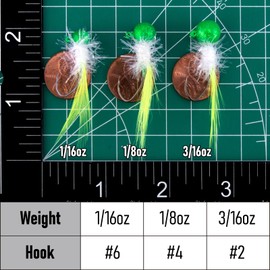 Dr.Fish 10 Pack Crappie Jigs Marabou Fishing Jig Heads Round Ball Lead Hooks with Feather Hair for Bass Trout Panfish Bluegill Fishing Lures Freshwater Pink,1/8oz