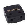 Alphacool Eisdecke D5 Pump Top, Brass, Deep Black