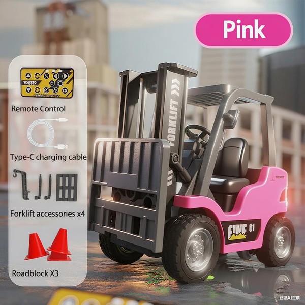 Hotfree 1/64 Mini RC Forklift Truck – 11 Channel, 2.4GHz