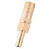 Brass Fitting Hose Barb Tail Reducer Plug Connector Straight Pipe