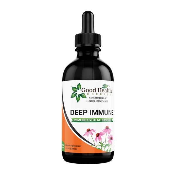 Good health Herbals Deep Immune Herbal Extract (4oz.) Helps Support and Boost Immune System. Great Tasting !