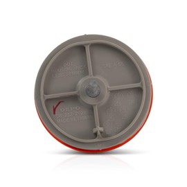 For Toyota Corolla 2009 2010 Bumper Cover Reflector Driver or Passenger Side | Rear | LED | Round | SE Model | CAPA | Replacement For TO2830104, TO2830104C | 615343543604, 8191002040