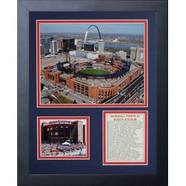 Legends Never Die Busch Stadium New Framed Photo Collage, 11x14-Inch