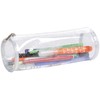 Clairefontaine - Ref 8486C - Fancy Transparent Round Pencil Case