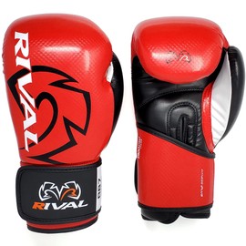 RIVAL Boxing RB7 Fitness Plus Bag Gloves, Ergo Strap System and High-Density Layered Padding for Heavy Bag and Mitt Work