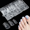 Kiiwah 150 Pcs Toe Nail Forms for Extension & Build,