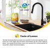 LIFE KIRINN Garbage Disposer Freshener,Sink Disposal Odor Eliminator,50 Count Lemon