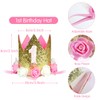 Jiosdo Baby Princess Crown1, Baby Princess Tiara Crowns for Girl,