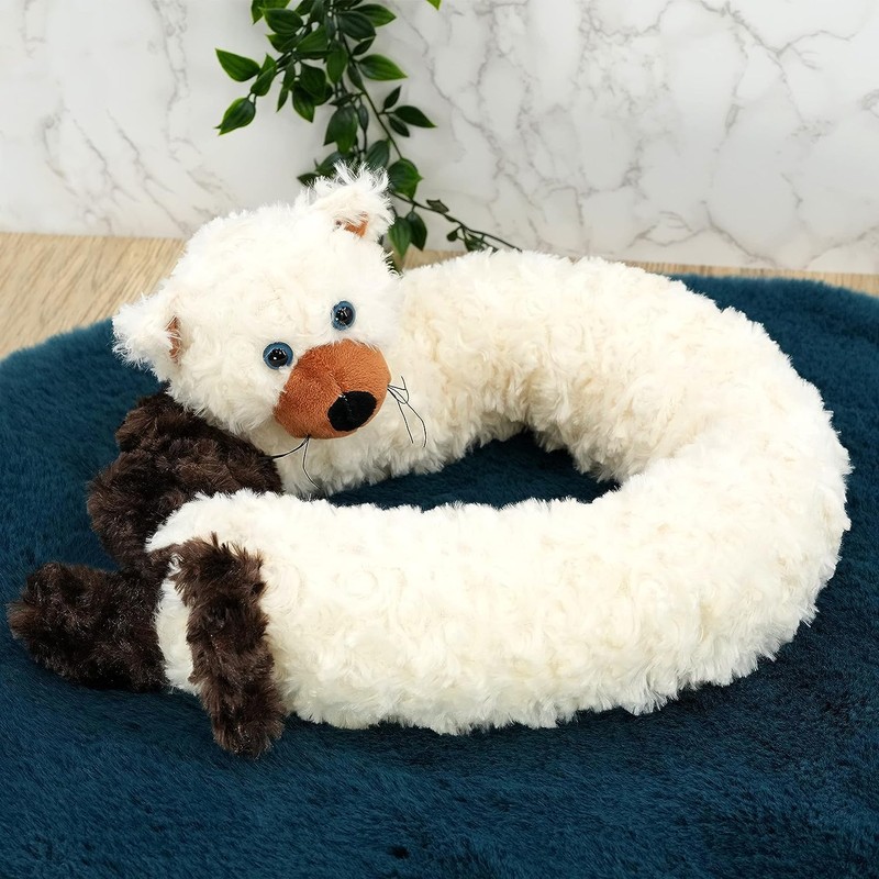 Novelty Dog Cat Design Soft Micro Fleece Draught Draft Excluder