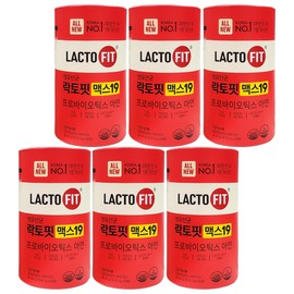 Chong Kun Dang Health Lactopit Max 19 6 cans, 12 months supply / 종근당건강 락토핏 맥스19 6통 12개월분
