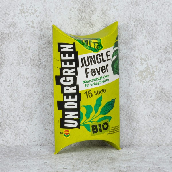 UNDERGREEN Undergreen by COMPO Jungle Fever, Dünger, Nährstoffstäbchen für Grünpflanzen,
