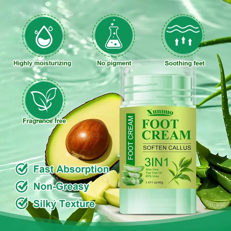Kit Cuidado De Pies: Exfoliante 200g + Crema 40g Urea