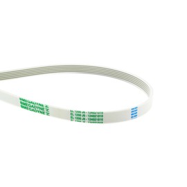 DL-pro EL 1200 J6 V-Belt for AEG Electrolux Zanussi 1240210102 124021010 1200J6 EL 1200PJ6EL 1200PJ6MAEL Megadyne Drive Belt Ribbed Belt for Washing Machine Washing Dryer