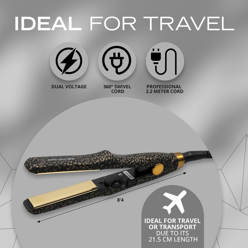 CORIOLISS C Trip Mini | Hair Straighteners for Women |