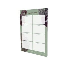 Collins Debden Flourish Weekly Desk Pad A4 To Do List and Task Tracker 60 Sheets