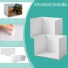 HEHIPLE 2 Pack Lengthen Cardboard Diorama Kit, 13 x 8.7